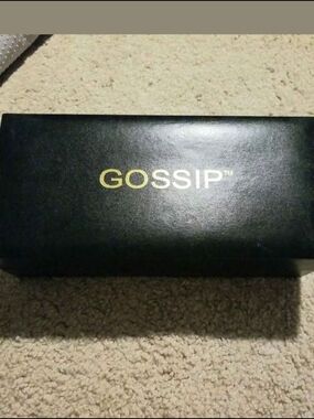 Gossip Black Box with Gold Logo
